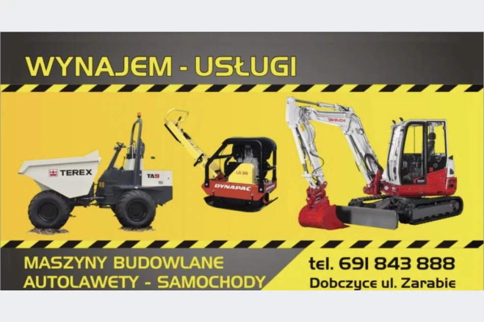 Wynajem/Wypożyczalnia mini-koparki,wozidła budowlane,rusztowania elewacyjne - zdjęcie 11