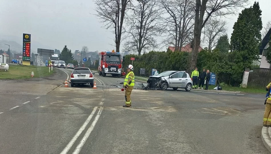 Zderzenie na DK 28, są poszkodowani - zdjęcie 1