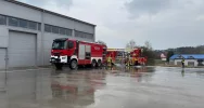 Strażacy walczyli z ogniem, kwasem i wysokością (ZDJĘCIA) - zdjęcie 5