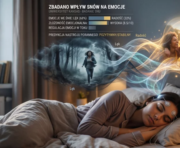 Zbadano, jak sny oddziałują na emocje - zdjęcie główne