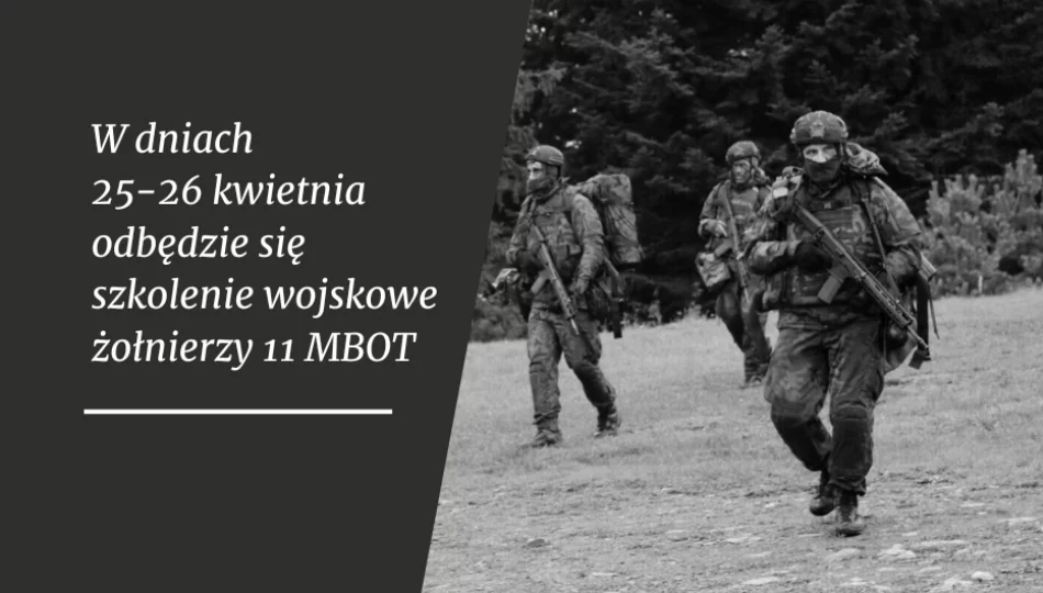 Informacja o szkoleniu wojskowym - zdjęcie 1