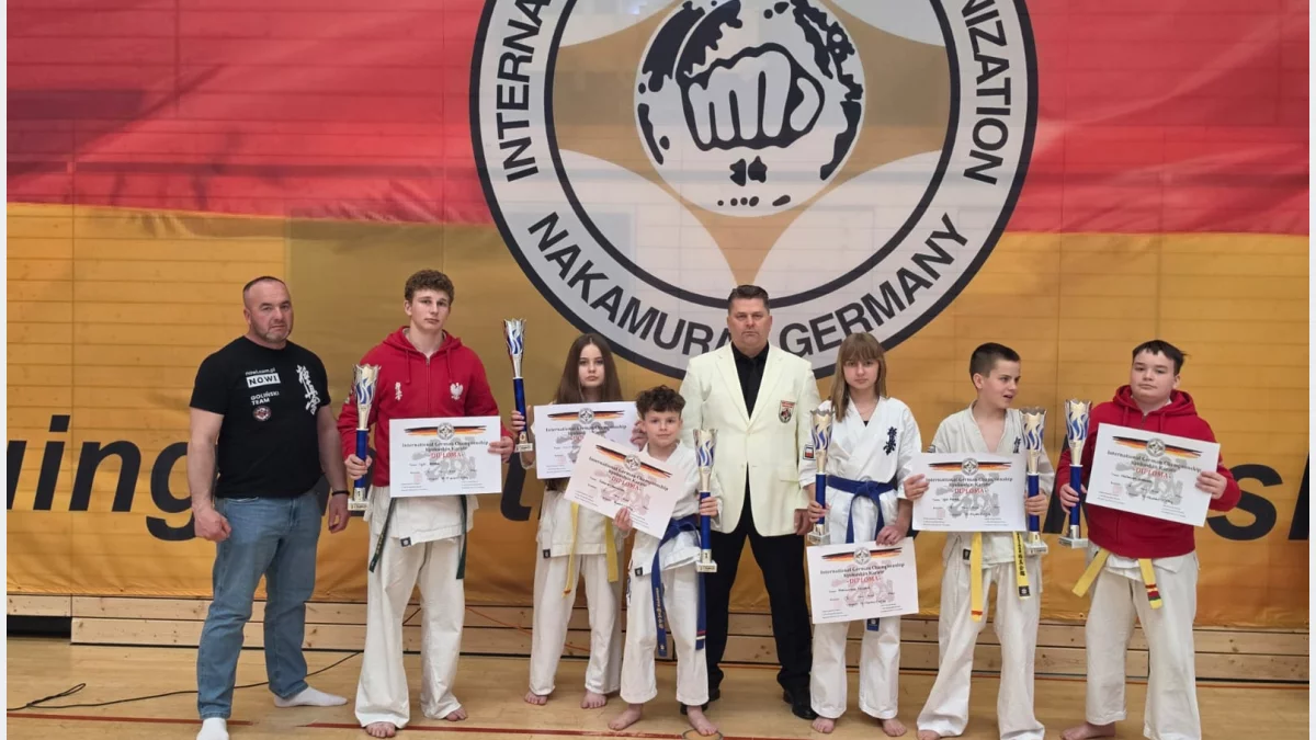 5 złotych medali i 1 srebrny dla zawodników Limanowskiego Klubu Kyokushin Karate w Schweinfurt w Niemczech