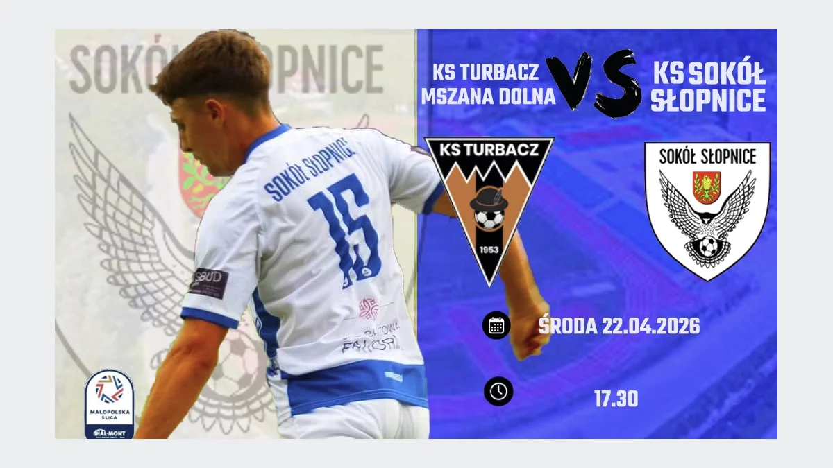Już jutro derby w V lidze/Fot.: Sokół Słopnice (Facebook)