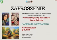Wernisaż wystawy malarstwa Ryszarda Rysia pt. „Harmonia kontrastów” - zdjęcie główne