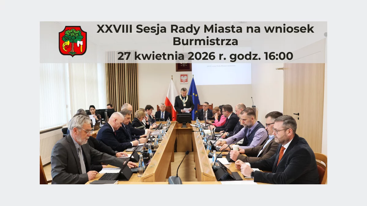 Sesja Rady Miasta na wniosek Burmistrza Miasta Limanowa – 27 kwietnia godz.16:00