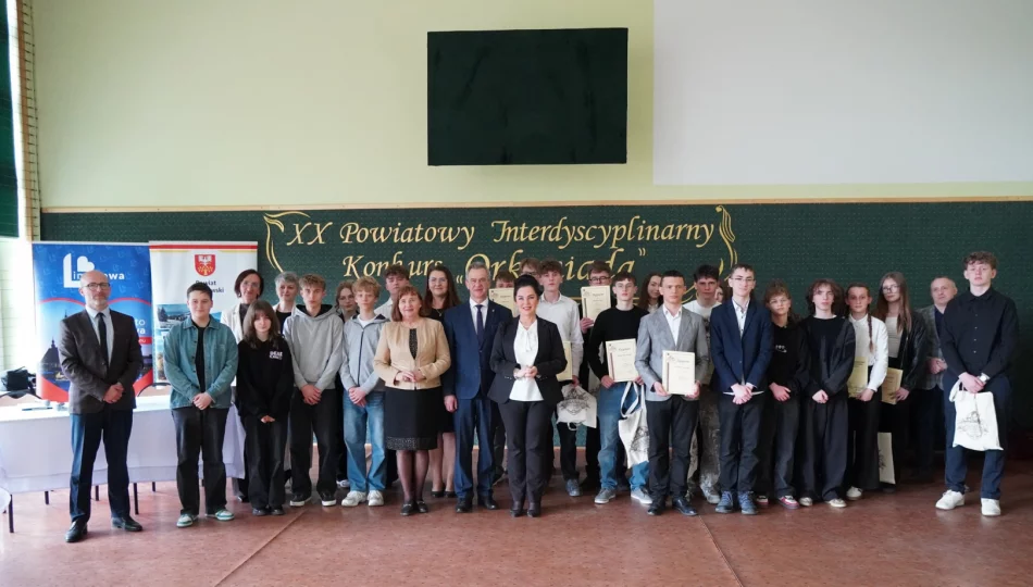 Najzdolniejsi ósmoklasiści zmierzyli się w jubileuszowej „Orkaniadzie” - zdjęcie 1