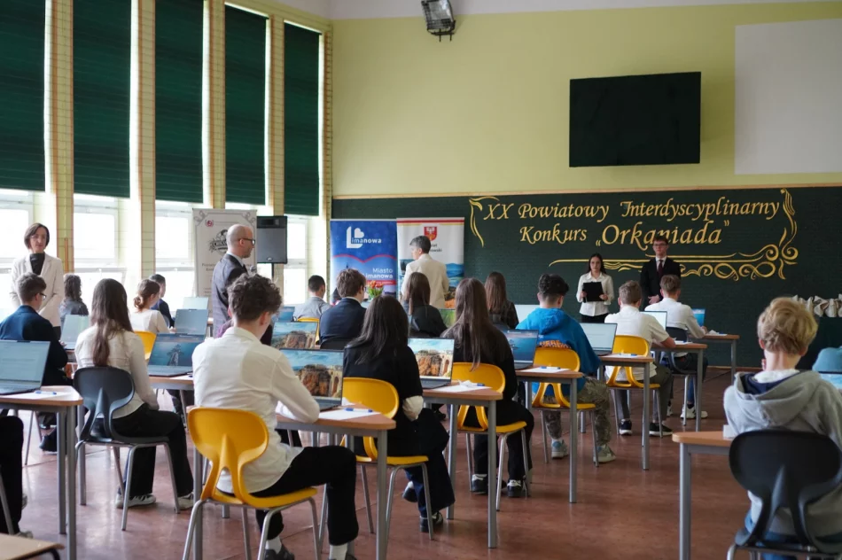 Najzdolniejsi ósmoklasiści zmierzyli się w jubileuszowej „Orkaniadzie” - zdjęcie 19