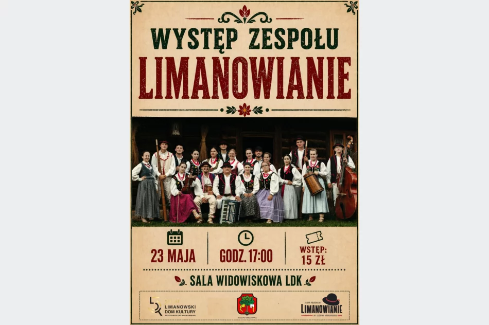 „Spotkanie z Limanowianami” – taneczno-muzyczny spektakl już 23 maja! - zdjęcie 2