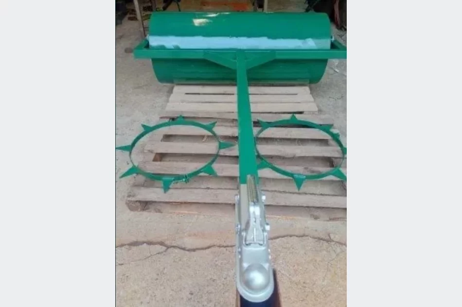 Walec do trawnika 125cm --350kg-- gruba stal (7mm) - zdjęcie 2