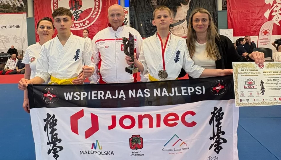 Jacek Stachoń z Limanowej Mistrzem Europy! Wielki sukces młodego karateki - zdjęcie 1