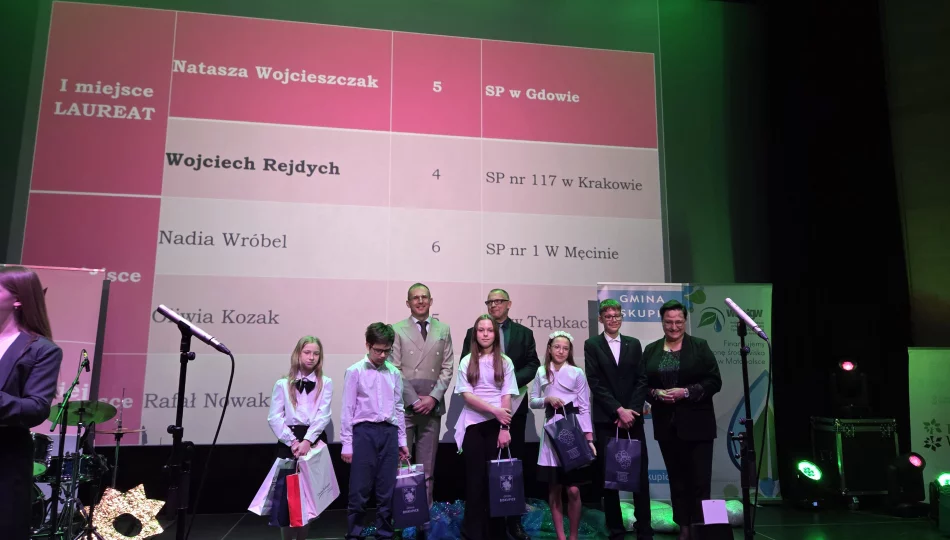 Uczniowie z Męciny laureatami Wojewódzkiego Konkursu "Na Ratunek Ziemi" - zdjęcie 1