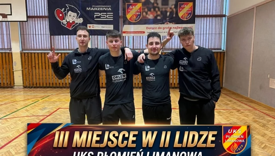 Ligowy sukces tenisistów UKS Płomień - zdjęcie 1