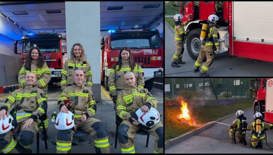 Strażacy „gaszą raka”. Charytatywny challenge jednostki OSP - zdjęcie 1