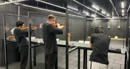 Wolontariusze z Turcji na strzelnicy - zdjęcie 3