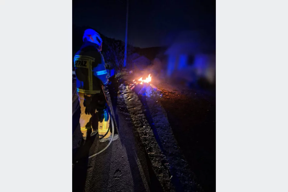 Dwie interwencje w romskiej osadzie jednego wieczoru - zdjęcie 2