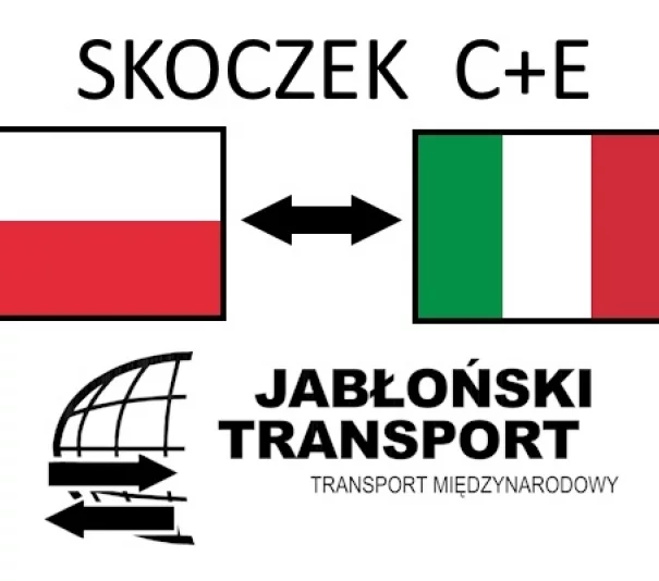 Os. kierująca pojazdem kat. C+E, ( SKOCZEK ) PRACA ELASTYCZNA - Zdjęcie główne