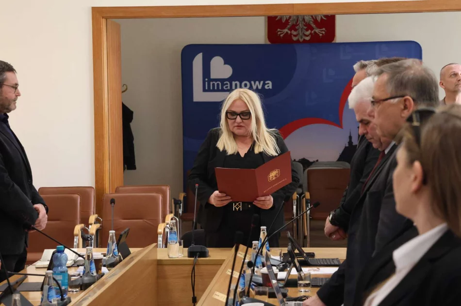 Odbyła się XXVIII Sesja Rady Miasta Limanowa - zdjęcie 5
