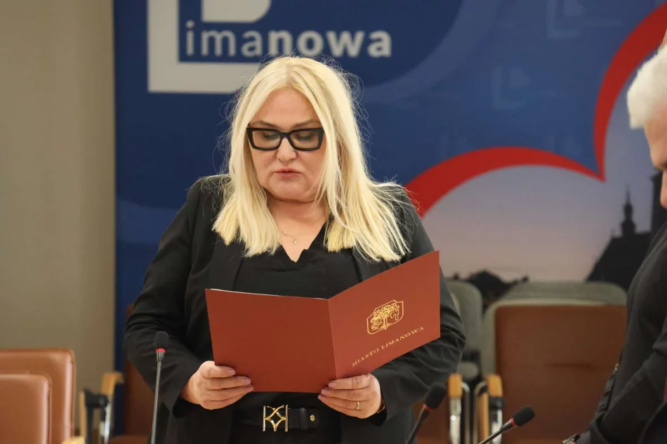 Odbyła się XXVIII Sesja Rady Miasta Limanowa - zdjęcie 6