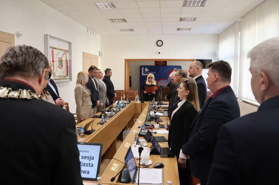 Odbyła się XXVIII Sesja Rady Miasta Limanowa - zdjęcie 7