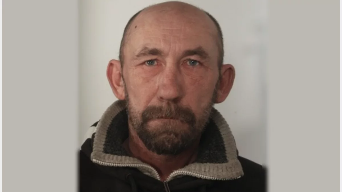 Zdjęcie poszukiwanego Sławomira Mikosza udostępnione przez Komendę Powiatową Policji w Limanowej