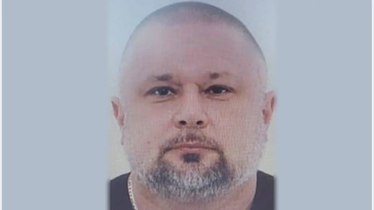 Portret poszukiwanego Bogumiła Gwiżdża opublikowany przez policję w Limanowej.