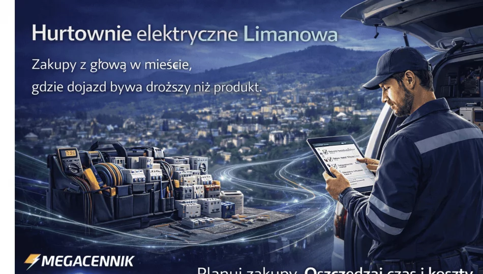 Hurtownie elektryczne Limanowa: zakupy z głową w mieście, gdzie dojazd bywa droższy niż produkt - zdjęcie 1