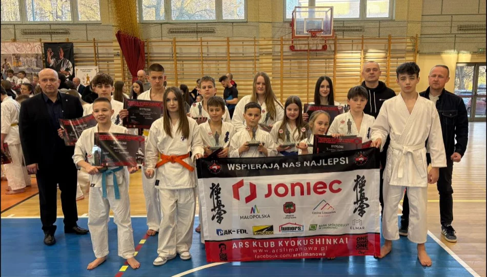 Dobra passa karateków ARS Limanowa–JONIEC Team – seria sukcesów na arenach regionalnych i ogólnopolskich - zdjęcie 1