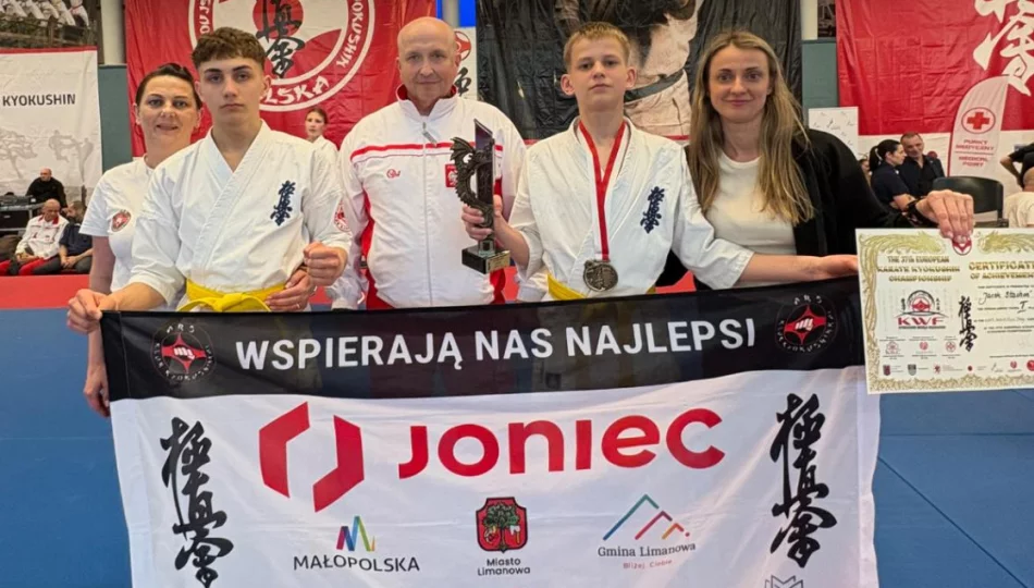 Limanowski karateka Jacek Stachoń Mistrzem Europy Kyokushin Karate - zdjęcie 1