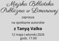 Miejska biblioteka zaprasza na spotkanie autorskie z Tanyą Valko - zdjęcie główne