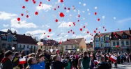 Limanowa świętowała w biało-czerwonych barwach na rynku - zdjęcie 5