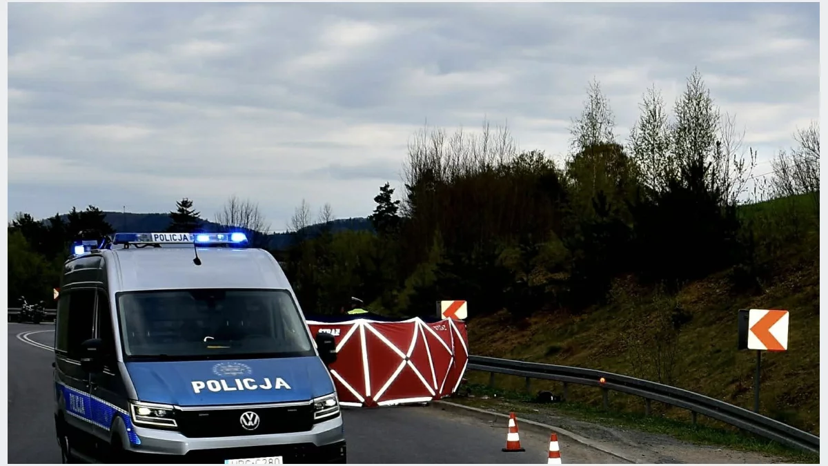 Znane przyczyny śmiertelnego wypadku. Powodem... żwir