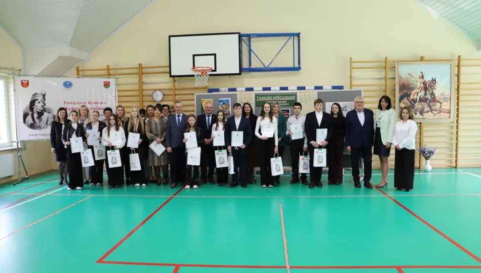 VI Powiatowy Konkurs o Tadeuszu Kościuszce - zdjęcie 1