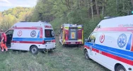 Wypadek podczas wycinki przy torach. Drzewo uderzyło dwóch mężczyzn - zdjęcie 4