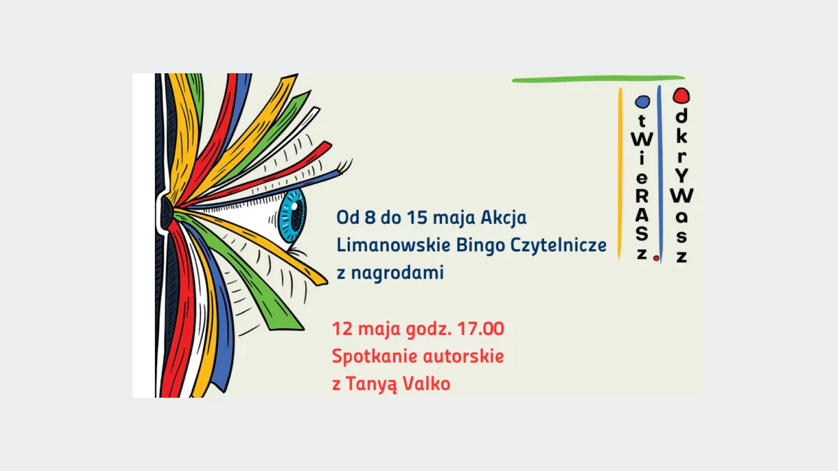 Limanowskie Bingo Czytelnicze w bibliotece miejskiej