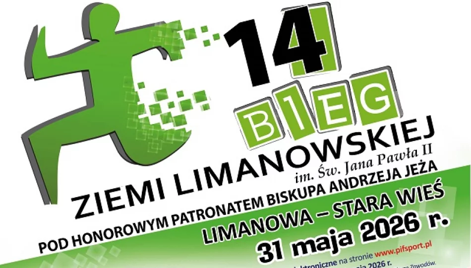 31 maja odbędzie się 14 Bieg Ziemi Limanowskiej - zdjęcie 1