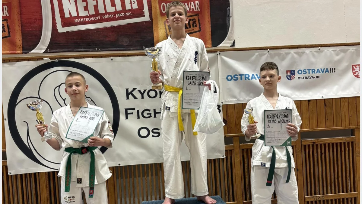 Jacek Stachoń znów najlepszy! Karateka z Limanowej triumfował w międzynarodowym turnieju w Ostrawie/Fot. ARS Limanowa
