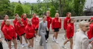 Limanowskie cheerleaderki na spotkaniu z pierwszą damą - zdjęcie 3