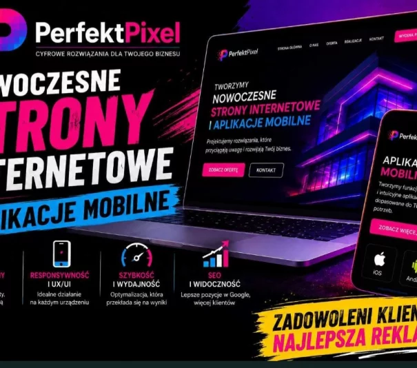 Strony internetowe oraz monitoring. Aplikacje biznesowe. - Zdjęcie główne