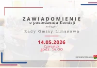 Zawiadomienie o posiedzeniu Komisji Rewizyjnej Rady Gminy Limanowa - 14.05 - zdjęcie główne