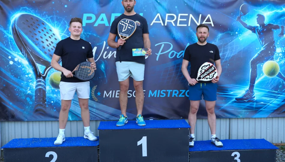 Padel w pełnym słońcu! Relacja z niedzielnego turnieju  - zdjęcie 1