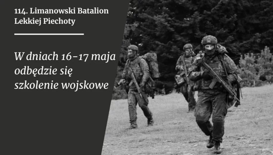 W dniach 16 -17 maja odbędzie się szkolenie wojskowe żołnierzy WOT - zdjęcie 1