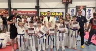 11 medali oraz 3 miejsce drużynowo na Turnieju w Połańcu dla zawodników Limanowskiego Klubu Kyokushin Karate - zdjęcie 3