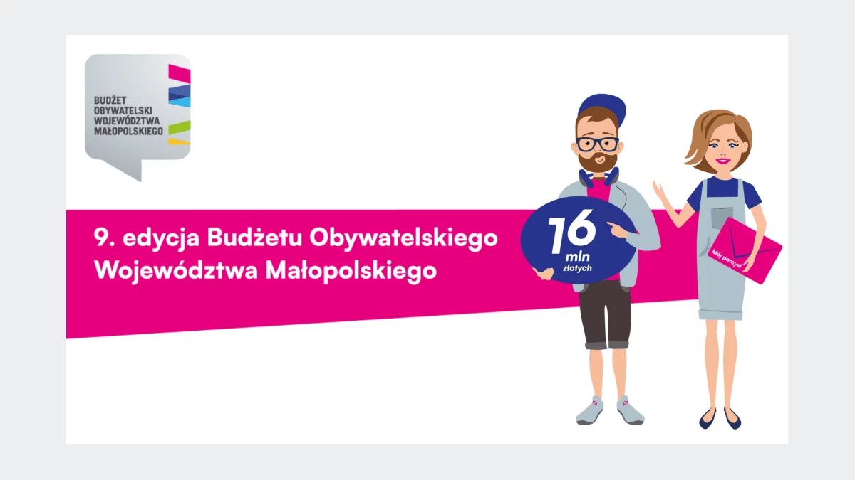 15 maja ruszy głosowanie w 9. edycji Budżetu Obywatelskiego Województwa Małopolskiego