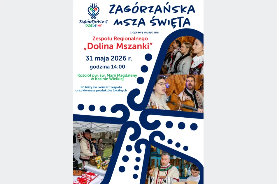 ZAGÓRZAŃSKIE DZIEDZINY -  Zapraszamy na majową Mszę Zagórzańską. - zdjęcie 2