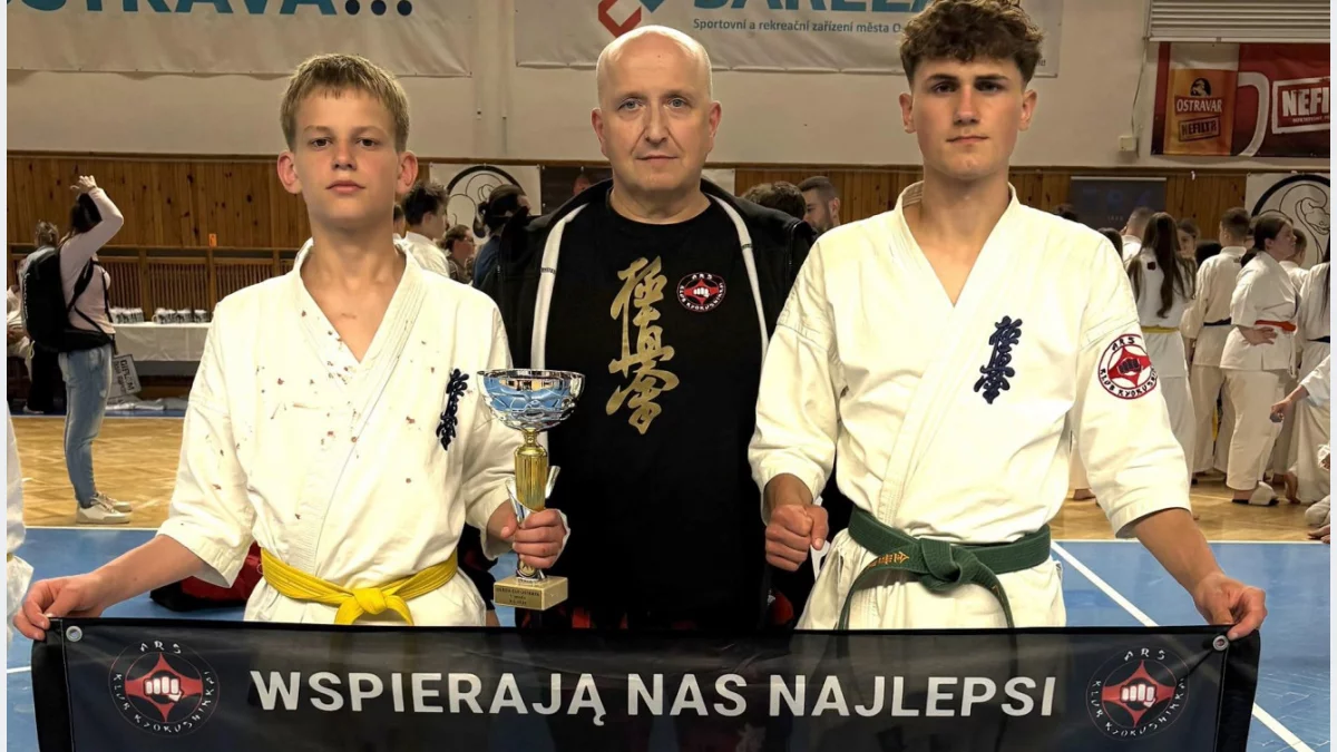 Złoty medal zawodnika ARS Limanowa – JONIEC TEAM, Jacka Stachonia, na Międzynarodowym Turnieju SILESIA CUP w Ostrawie