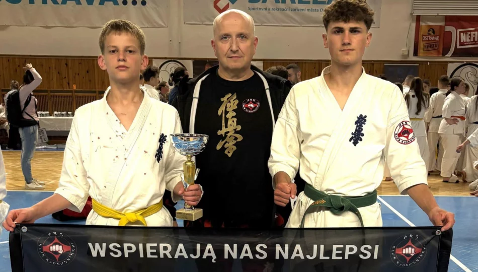 Złoty medal zawodnika ARS Limanowa – JONIEC TEAM, Jacka Stachonia, na Międzynarodowym Turnieju SILESIA CUP w Ostrawie - zdjęcie 1