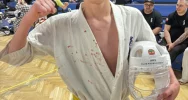 Złoty medal zawodnika ARS Limanowa – JONIEC TEAM, Jacka Stachonia, na Międzynarodowym Turnieju SILESIA CUP w Ostrawie - zdjęcie 2