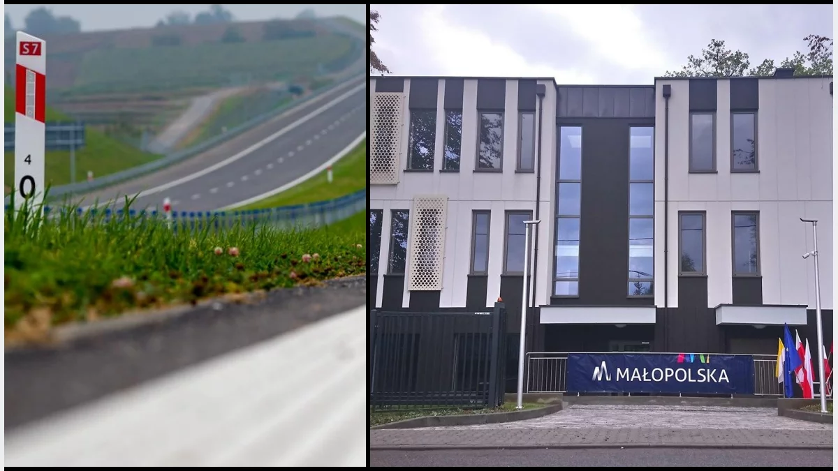 Nastolatek na „zakopiance”. Uciekł z ośrodka, szedł S7 w stronę Krakowa