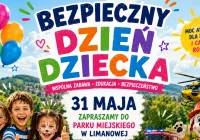 BEZPIECZNY DZIEŃ DZIECKA  – 31 maja zapraszamy do Parku Miejskiego w Limanowej - zdjęcie główne