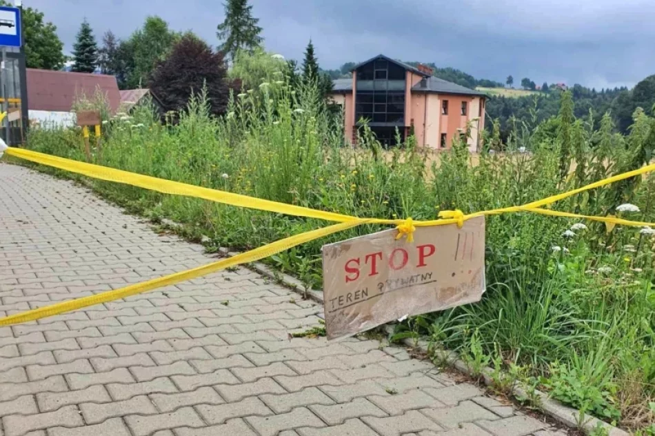 Był gruz, gałęzie i obornik. Po latach protestów wiata i chodnik do rozbiórki  - zdjęcie 6